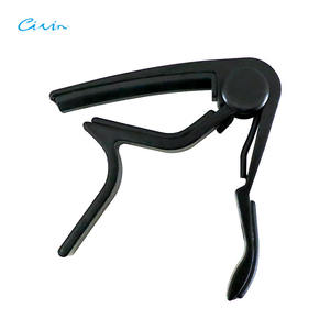 CAPO de Guitarra de Aleación de Aluminio Negro Plateado de Alta Calidad y Durabilidad, con Logotipo Personalizado OEM, <span class=keywords><strong>para</strong></span> Guitarra Acústica, Clásica, Eléctrica y Bajo - Product Image 6