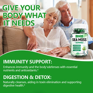 Мошенник из Морского мха с мочалкой, Лопух, корень, поддержка щитовидной железы, иммунная пищеварительная помощь, поддержка кожи, веганская добавка - Product Image 6