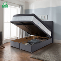 Lit simple/double en option, avec tiroirs/boîtes de rangement, fabrication en chine, livraison gratuite