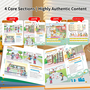 Pack de ressources en <span class=keywords><strong>anglais</strong></span> de niveau 3 personnalisé, livre sonore interactif pour enfants, livre audio d'apprentissage précoce pour les élèves - Product Image 4