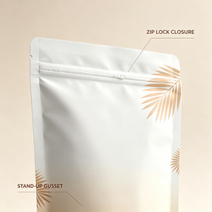 Sachet d'emballage plastique refermable à fermeture éclair imprimé sur mesure pour le stockage alimentaire - Product Image 2