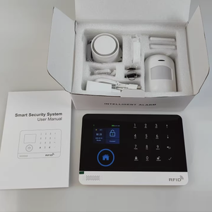 Sistem <span class=keywords><strong>Alarm</strong></span> Rumah Tuya WiFi <span class=keywords><strong>GSM</strong></span> 2G/4G CID dengan Layar 2.4 Inci, Paket Sistem <span class=keywords><strong>Alarm</strong></span> Anti Maling dengan Contact ID - Product Image 6