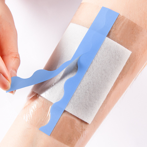 Perban luka busa transparan sekali pakai medis perekat tahan air - Product Image 5