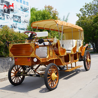 Nouvelle Arrivée Voiture Électrique de Mariage, Carrosse Électrique Princesse Cendrillon, Buggy Royal Électrique pour Visites Touristiques