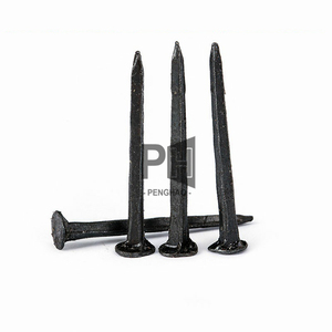 Mini clavos de zapato de triángulo cuadrado de hierro negro para artesanía de madera de cuero DIY reparación de zapatos Reparación de botas picos decorativos tachuelas Zapatero - Product Image 1