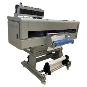A1 6090 UV Printer printing machines 2 in 1 UV printer sticker printer advertising branding mchines 24inch