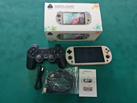 Console de jeu portable rétro M22pro 64G Open Source Linux avec écran IPS Full HD de 5 pouces, batterie de 3000 mAh, 22000 jeux, Rockchip RK3326