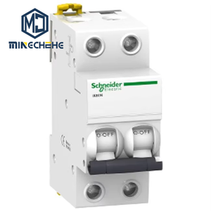 Disjoncteur miniature 10A 2P courbe C série A9K27 A9K27210 6kA MCB pour la protection des panneaux électriques et des câblages domestiques - Product Image 1