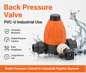 Sistema de Retención Industrial de PVC-U Tipo 586 para Tratamiento de Agua - Product Image 2