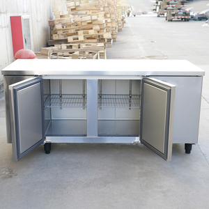 Banco da Lavoro Refrigerato per Cucina di Ristorante Mobile Sottobanco Congelatore con <span class=keywords><strong>Frigorifero</strong></span> - Product Image 6