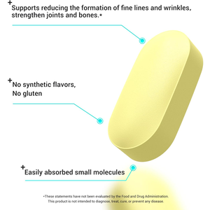 คอลลาเจนเปปไทด์ OEM สำหรับผู้หญิง วิตามินดี3 บีและอี แร่ธาตุเสริม พร้อมโปรไบโอติกส์ 60 เม็ด - Product Image 2