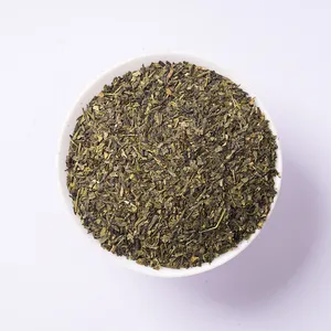 Wholesale chinese green tea fanning for Teabags cuttings broken leaf green tea