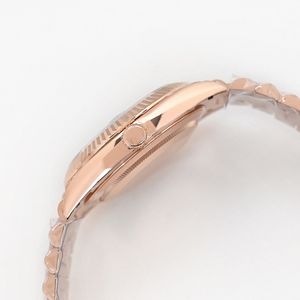 Reloj Mecánico de Lujo de Súper Calidad, Fábrica EWE, 40 mm, Resistente al Agua, Acero 904L, Movimiento 2836, 228235, Luminoso, Oro Rosa - Product Image 3