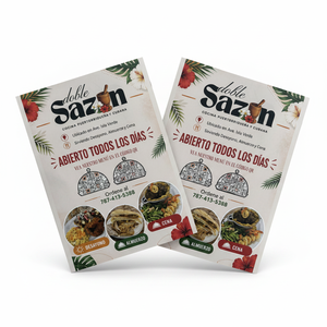 Tarjetas de Felicitación de Cartón de Alta Calidad en Tamaños Personalizados, Impresión Offset, Fácil Distribución para Eventos, Negocios y Tiendas - Product Image 2