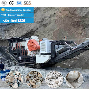 Máy móc khai thác mỏ hiệu quả cao công nghiệp máy nghiền đá di động theo dõi di động máy nghiền hàm thực vật - Product Image 1