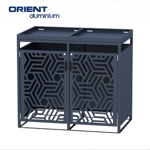 Rác <span class=keywords><strong>bin</strong></span> đổ cửa hàng <span class=keywords><strong>2</strong></span> Thùng rác 3 Thùng rác phân loại nhôm thép không gỉ mạ kẽm ngoài trời <span class=keywords><strong>bin</strong></span> đổ - Product Image 4