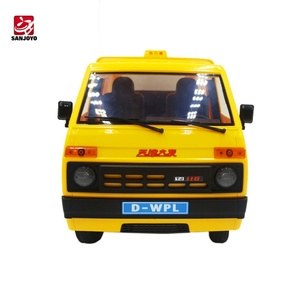 Camion RC WPL D42 1/10 2WD, simulation de drift, moteur brossé 260, éclairage LED, tout-terrain, expert, câble USB, prêt à l'emploi - Product Image 5