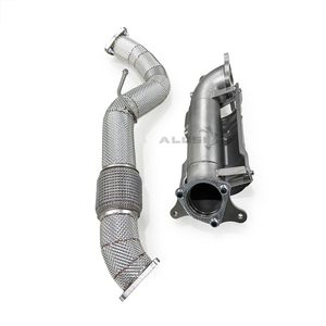 <span class=keywords><strong>Plaque</strong></span> isolante thermique forgée pour tuyau d'échappement avant à haut débit pour Honda Civic Type R FL5 2.0T 2021-2024 – Amélioration - Product Image 2