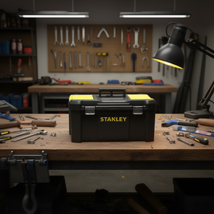 Stanley <b>Tool</b> <b>Box</b> 18 In Metal Hinges <b>Heavy</b> <b>Duty</b> Storage Case - Product Image 3