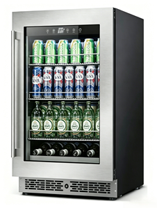 Réfrigérateur à boissons encastrable sous comptoir NE-353-P, faible niveau sonore, 154 canettes, pour bar à domicile - Product Image 4