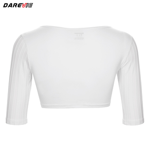 Darevie Seamless Aero strato Base <span class=keywords><strong>ciclismo</strong></span> atletico tessuto Pinhole traspirante maglia da allenamento a Base di compressione - Product Image 3