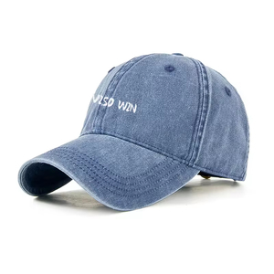 Casquette de baseball unisexe vintage en coton délavé à visière incurvée, 6 panneaux, haute qualité - Product Image 5