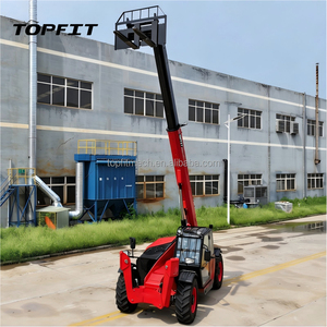 TOPFIT Telehandler TR750 Telescopic Arm Yuchai 91KW Diesel Engine Wheel Loader High Efficiency 1.5m³ Bucket - Product Image 3