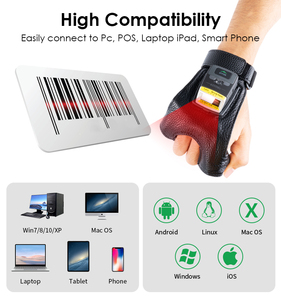 GS02 IP65 Portable pour port sur doigt, Android USB, en stock, Code QR, Code-barres - Product Image 2
