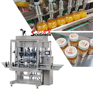 Solidpack Quality Honey Straw Bottle Filling Machine High Viscous Filler