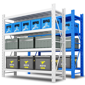 Estantería de Almacenamiento con Robots de Almacén y Estanterías de Acero para una Logística Eficiente - Product Image 1