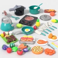 Vente de puzzle multi-aliments nouveau jeu de vaisselle de cuisine moderne ensemble jouets éducatifs cuisine avec 29 pièces