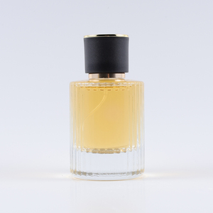 Botella de Perfume de Vidrio Transparente Personalizada de Fábrica, 30ml 50ml 100ml, Forma Redonda, Pulverizador, Columnas Romanas, Fondo Grueso, Botella de Perfume Vacía - Product Image 4