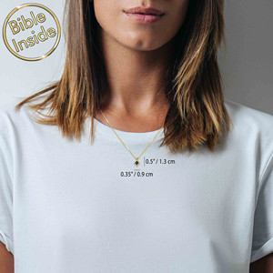 Regalo de Navidad Único para Esposa con Biblia Nano - Colgante Esencia - Product Image 4