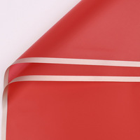 En stock coréen en plastique papier d'emballage imperméable pour impression de bouquet de fleurs pour emballage de fleurs