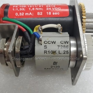 มอเตอร์ปรับตั้งเครื่องจักร F4.105.1311/01 รุ่น CD74 XL75 เซอร์โวไดรฟ์ สำหรับชิ้นส่วนเครื่องพิมพ์ออฟเซ็ต - Product Image 4