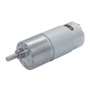 Düşük gürültü yüksek tork JGB37-555 12 v 24V Dcgeared Motor yüksek güç yüksek tork elektrik motoru için Pet malzemeleri 12 Volt 37mm - Product Image 1