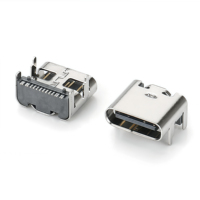 Conector de Cable USB 2.0 Tipo C Macho y Hembra, Impermeable IP68, Micro SMD, Carcasa de Latón con Tornillo, Contactos de Bronce Fosforoso