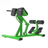 Chaise romaine réglable en acier pour hyperextension, entraînement du bas du dos, avec logo personnalisé, banc pliable, usage commercial, vente en gros
