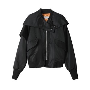 Custom Women's Spring/summer <strong>Sheer</strong> blazer <strong>Jackets</strong> Top Croppedd Varsity <strong>Jackets</strong> Streetwear for Wholesale Women 2023 - Product Image 4