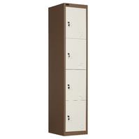 Vente chaude, casier en acier de haute qualité à 4 portes, armoire de rangement en métal avec serrure à clé, meubles de chambre à coucher pour la maison, le bureau ou la salle de sport