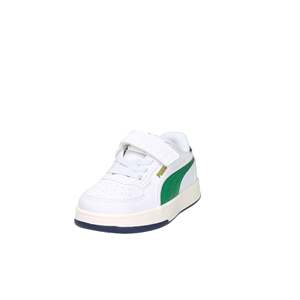 Scarpe da ginnastica Puma per bambini, bianche e verdi, con chiusura a strappo, casual - Product Image 2