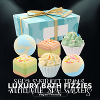 Bombes de bain de luxe artisanales en mousse biologique, rondes, 100g, parfum citron, pour le soin du corps des enfants