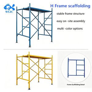 <span class=keywords><strong>Andamios</strong></span> Móviles en Forma <span class=keywords><strong>de</strong></span> H Fabricados en Fábrica para Metal, Utilizados para la Construcción <span class=keywords><strong>de</strong></span> <span class=keywords><strong>Andamios</strong></span> <span class=keywords><strong>de</strong></span> Escalera Galvanizados Hechos <span class=keywords><strong>de</strong></span> Acero - Product Image 2