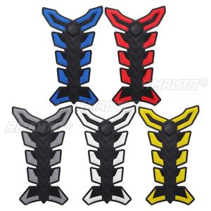 Protector de Tanque de Combustible 3D de Goma, Adhesivo Decorativo para Motocicletas, Vehículos ATV, Azul/Rojo/Negro/Blanco/Amarillo - Product Image 1