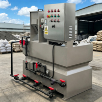 Système de traitement de l'eau à l'ozone par filtration, contrôlé par PLC automatique, 3kW 380V 5000L/heure, avec membrane, filtre à sable, cuve sous pression, moteur et boîte de vitesses