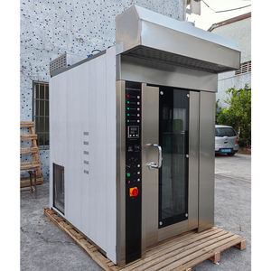 Horno <span class=keywords><strong>de</strong></span> Convección <span class=keywords><strong>de</strong></span> 12 Bandejas para Pastelería, Horno Comercial a Diésel, Horno Rotatorio Comercial a Buen Precio, China - Product Image 1