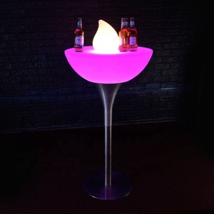 Açık/kapalı led kokteyl masası ve sandalye, yüksek top <span class=keywords><strong>bar</strong></span> masa ve sandalyeler - Product Image 2