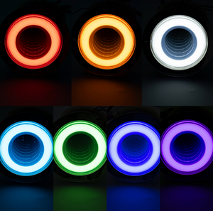 Foco Brasuka LED 3D <span class=keywords><strong>Mejorado</strong></span> de 4 Pulgadas Estilo Brasileño para Camiones 12-24V, con Soporte de Ventosa y Conexión <span class=keywords><strong>a</strong></span> Encendedor - Product Image 4