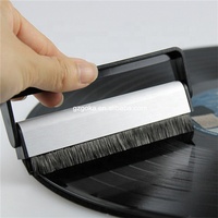 Nouveautés Brosse de nettoyage pour disques vinyles Accessoires pour le nettoyage des disques vinyles Kit d'entretien pour brosse à disques vinyles