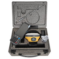 HiTarget V5 Laser Dual Camera Visual GPS GNSS RTK Receiver AR Stakeout Base Rover IMU Tilt Alat Survei Peralatan AI